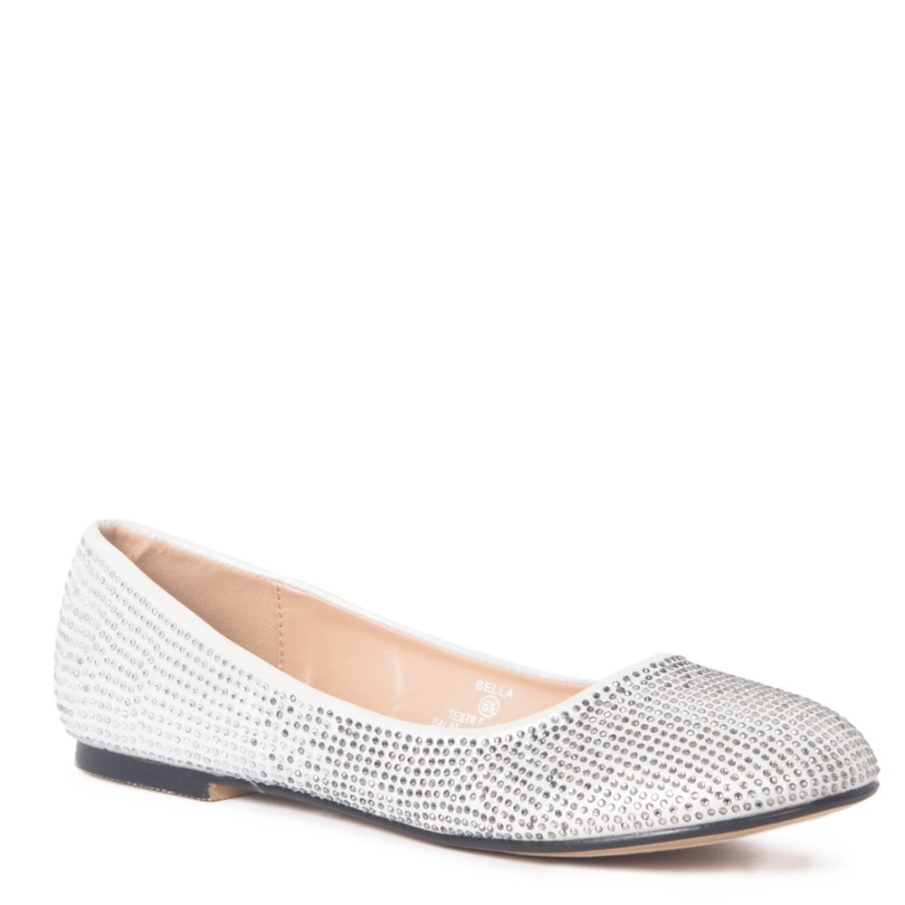 Beautiful diamond silver flats - Picture 4 of 11